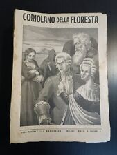 Coriolano della floresta usato  Palermo