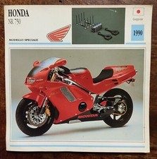 Cartolina motocicletta honda usato  Volpeglino