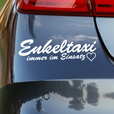 Autoaufkleber enkeltaxi einsat gebraucht kaufen  Lübeck