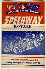 Programma australian speedcar usato  Spedire a Italy
