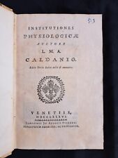 L.m.a. caldani institutiones usato  Bagno a Ripoli
