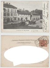 Cartolina saluto belgioioso usato  Parma