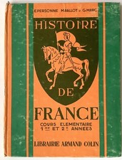 Histoire livre scolaire d'occasion  Saint-Léger-sur-Dheune