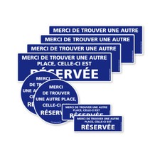 Planche panneaux autocollants d'occasion  Cambrai