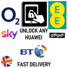 Huawei Ee O2 Vodafone Código De Desbloqueio Ascend Mate Mate 7 Mate 2 Mate S acasalam se Uk comprar usado  Enviando para Brazil