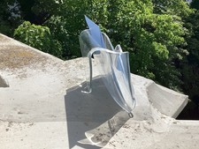 Briefständer halter acryl gebraucht kaufen  Bremen