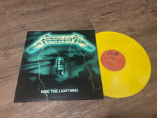 Usado, METALLICA RIDE THE LIGHTNING DISCOS RAROS BERNETT *CAPA VERDE* CERA AMARELA RARA comprar usado  Enviando para Brazil