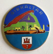 Plakette gibraltar email gebraucht kaufen  Velbert