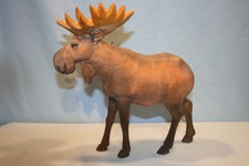 Holzfigur schnitzerei elch gebraucht kaufen  Deutschland