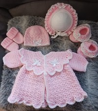 Handmade crochet baby for sale  WALSALL