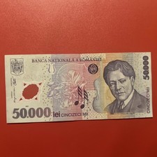 Romania banknotes 50000 for sale  LONDON