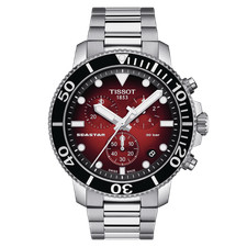 Usado, Relógio de quartzo Tissot Seastar 1000 45,5 mm - T120.417.11.421.00 comprar usado  Enviando para Brazil