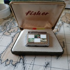 Vintage fisher lighter for sale  YORK