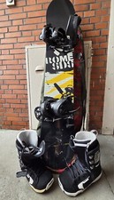 Snowboard set gebraucht kaufen  Risum-Lindholm