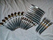 Conjunto de Talheres de Aço Inoxidável Jean Dubost Laguiole 27 Peças / França comprar usado  Enviando para Brazil