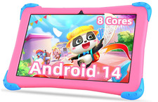 Tablet infantil Android 10,1 polegadas Octa Core - 10GB de RAM/64GB (rosa) câmera dupla, usado comprar usado  Enviando para Brazil