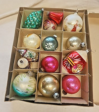 Vintage glass christmas for sale  Bloomington