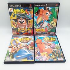 Crash Bandicoot 4 5 Tag Team & Nitro Kart Conjunto de 4 PS2 Japonês CIB Completo comprar usado  Enviando para Brazil