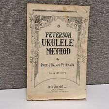 Método de Ukulele Peterson 1924 - Professor J. Kalani Peterson Todas as Páginas Educacionais comprar usado  Enviando para Brazil