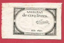 Assignat livres brumaire d'occasion  Villeneuve-de-Berg