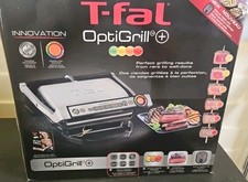  Grelha elétrica interna T-Fal OptiGrill “Plus” muitos recursos NOVA na caixa  comprar usado  Enviando para Brazil