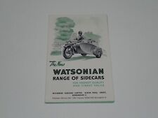 Watsonian carrozzini sidecar usato  Bussoleno