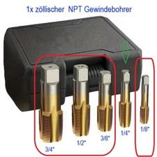 Npt gewindebohrer zöllisch gebraucht kaufen  Reutlingen