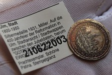 🧭 🇩🇪 Alemanha ULM REFORMATION MEDALHA DE PRATA 1931 PROVA Por Miller MUITO RARO 25mm comprar usado  Enviando para Brazil