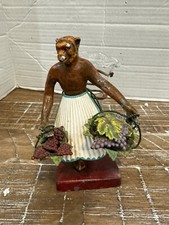 Usado, Vaso de vidro PETITES CHOSES macaco ferro fundido vintage comprar usado  Enviando para Brazil