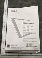 Lcd owner manual for sale  Taylorsville