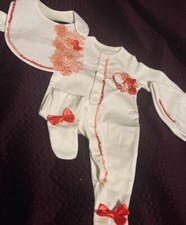 Newborn babygirls babygrow for sale  NORTHAMPTON
