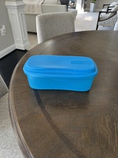 Tupperware máquina de macarrão para microondas panela/treinador de espaguete #6775 8 xícaras azul em excelente estado usado comprar usado  Enviando para Brazil