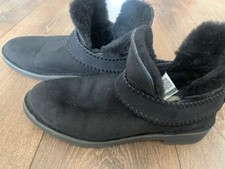 Ugg black suede for sale  BRIDGEND