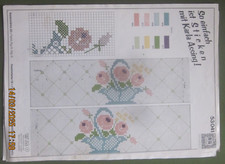 Kreuzstich stickvorlage blumen gebraucht kaufen  Oelde