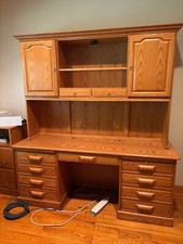 computer desk low hutch for sale computer desk low hutch for sale Bealeton