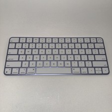 Teclado Apple Magic com conexão Touch ID Lightning, roxo, testado e funciona comprar usado  Enviando para Brazil