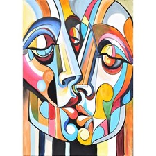 Abstrakt wandbild kiss gebraucht kaufen  Bad Pyrmont
