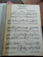 Klavierauszug lohengrin wagner gebraucht kaufen  Jena