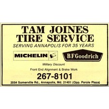 Tam joines tire for sale  Hinckley