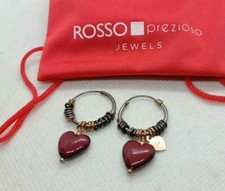 Orecchini donna rosso usato  Milano