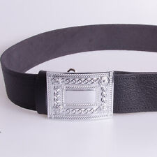 Black leather scottish for sale  BIRMINGHAM