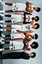 Estampado fotográfico de celebridades de los Detroit Pistons Afro Team 8x10 segunda mano  Embacar hacia Argentina