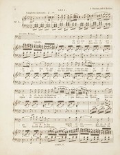 Vincenzo BELLINI / I Puritani Excerpts in piano-vocal score 1835 segunda mano  Embacar hacia Mexico
