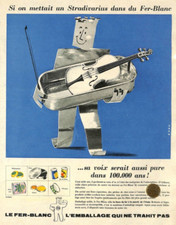 Fer blanc violon d'occasion  Les Bordes