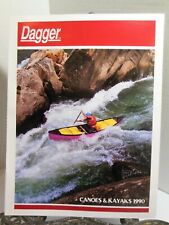Dagger Canoe And Kayak CATALOG 1990 Legend Reflection Response Caper Interlude segunda mano  Embacar hacia Mexico
