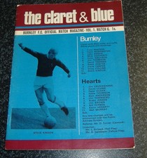 Burnley hearts 1973 for sale  UK