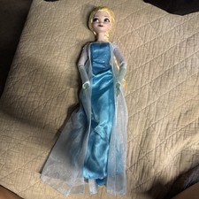 Boneca Frozen 17" Elsa Singing Disney loira iluminar deixe ir  comprar usado  Enviando para Brazil