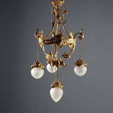 Lampadario antico bronzo usato  Cambiago