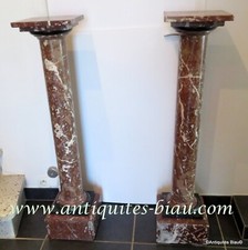 Paire colonne marbre d'occasion  Nîmes