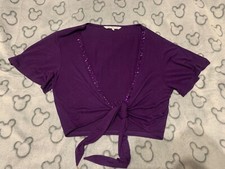 Purple size beaded for sale  DEESIDE
